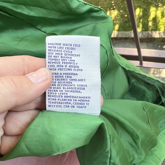 Weather Tamer Green hooded lined fall jacket vintage small - Picture 15 of 16